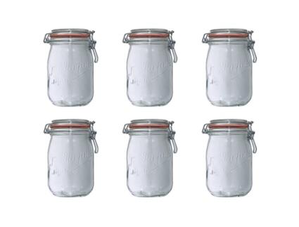 Conjunto de 6 Potes LE PARFAIT (1l)