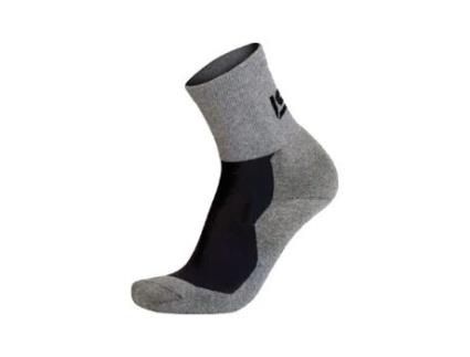 Calcetin Runner Corto Gris