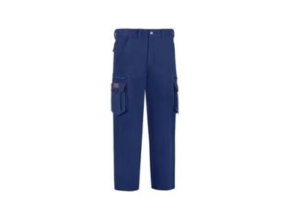 Pantalon Stretch Multicremalleras Marino