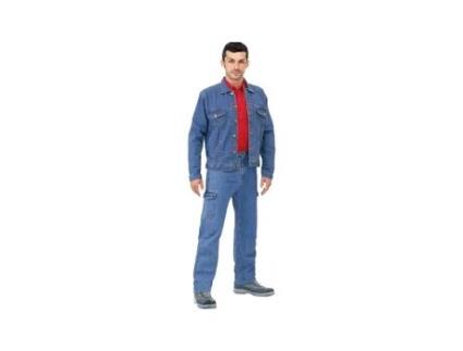 Pantalon Tejano Multibolsillos L5000