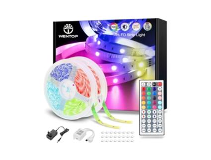 Tira Led Rgb 20 Metros com Comando
