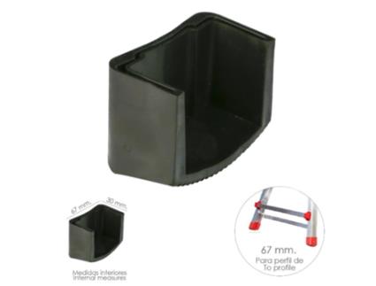Contera escaleras telescopicas perfil de 67 mm. tramo exterior. version 2019