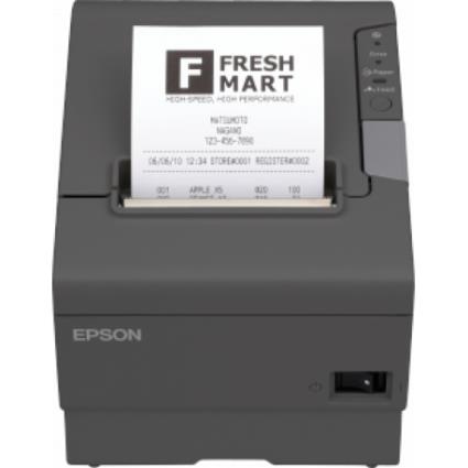 TM-T88V SERIE+USB (Preto brilhante) - Térmica com corte 80mm, Fonte de alimentação incluida