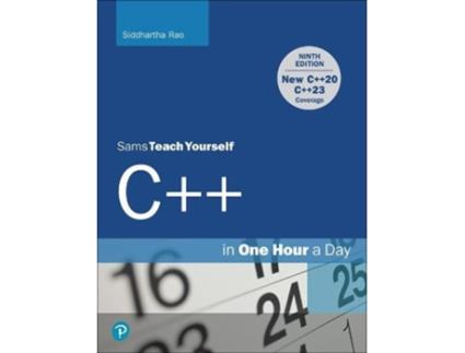 Livro c++ in one hour a day, sams teach yourself de siddhartha rao (inglês)