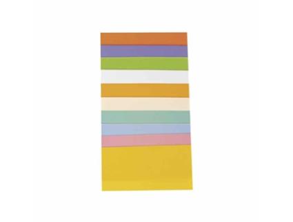 Folha de cera Kit Pastel 10 cores 10 x 5 cm Rayher