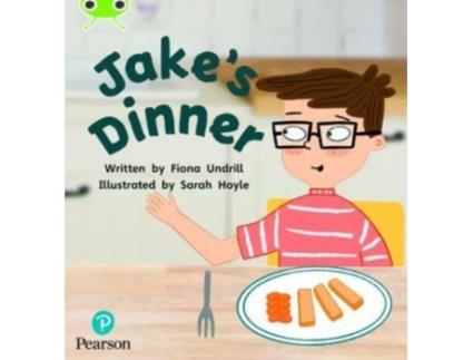 Livro bug club phonics non-fiction year 1 phase 5 unit 14 jake's dinner de fiona undrill (inglês)