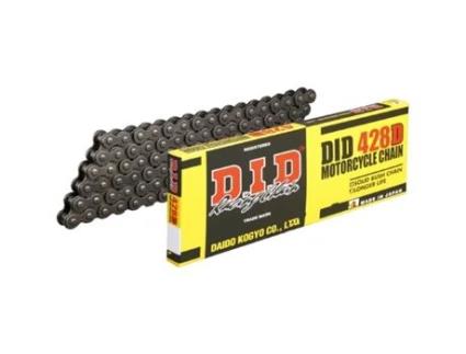 Corrente de Rolos de Motas D.I.D 428Db&B X 140 Mail. Rj