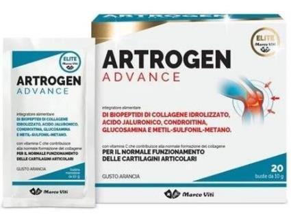 Suplemento Alimentar MARCO VITI Artrogen Advance (20 carteiras de 10g)