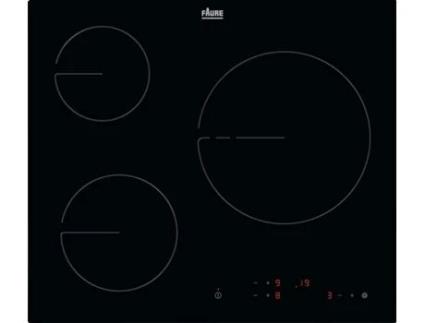 Placa de Vitrocerâmica FAURE FHRM639K (Elétrica - 59 cm - Preto)