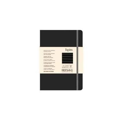 Fabriano - Caderno Ispira Soft de Linhas: Preto