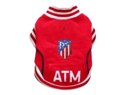 Camisola para Cães Atlético Madrid Vermelho S