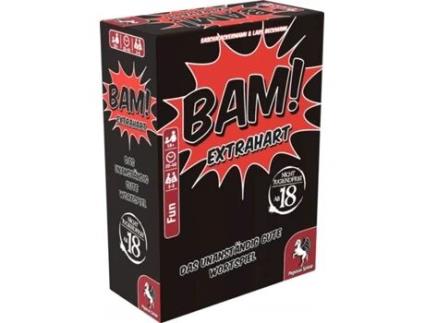 Pegasus Spiele Bam! - Extrahart Jogo de Cartas Fe.