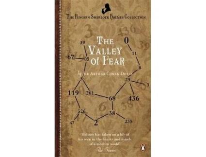 Livro the valley of fear de arthur conan doyle (inglês)