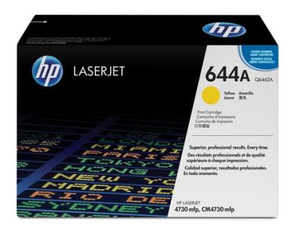 Color LaserJet Q6462A Yellow Print Cartridge for the CLJ 4730mfp up to 12000 pages