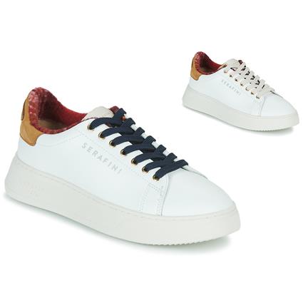 Serafini  Sapatilhas J. CONNORS  Branco Disponível em tamanho para senhora. 36,37,38,39,40,41.Mulher > Sapatos > Tenis