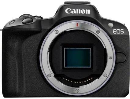 Máquina Fotográfica CANON EOS R50 CORPO PRETO