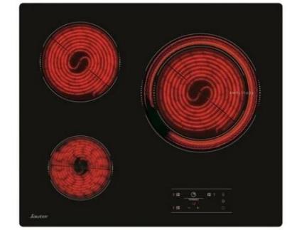 Placa de Vitrocerâmica SAUTER SPV4530B (Elétrica - 60 cm - Preto)