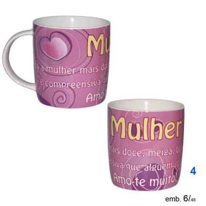 Dupla - Caneca com Mensagem Mulher