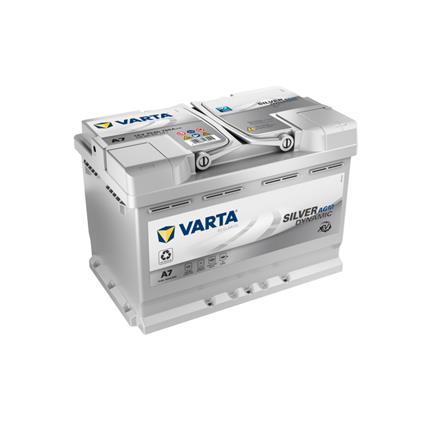 Bateria varta a7 start & stop silver dynamic xev 70 ah - 760 a