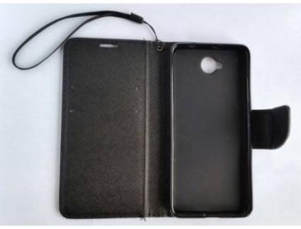 Capa Microsoft Lumia 650 FANCY Flip Preto
