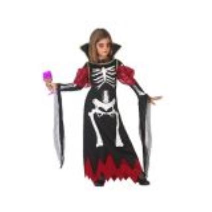 Fantasia para Crianças Vampiresa - 5-6 Anos