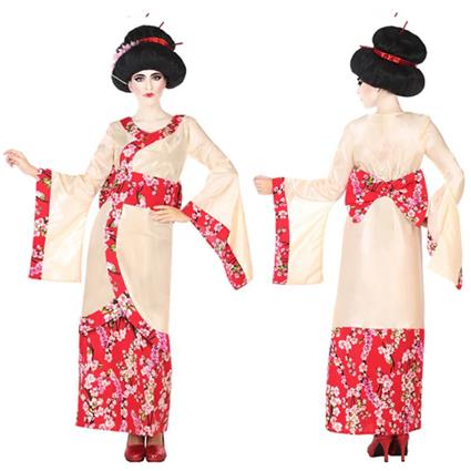 Fantasia para Adultos Gueixa Cor de rosa (2 Pcs) - M/L
