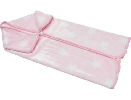 Manta  Star Rosa (77x87 cm)