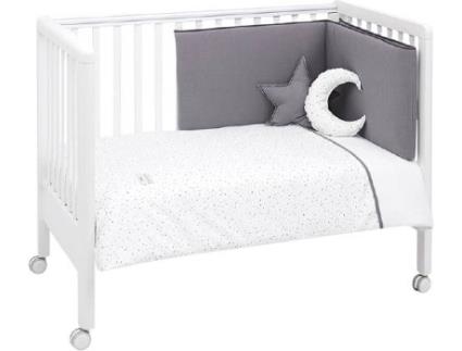 Conjunto Colcha  Astra Cinza (4Ps - 60x120 cm)