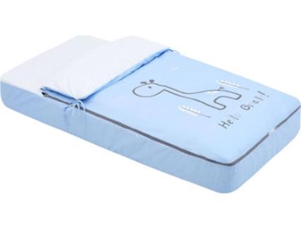 Saco de Dormir  Be Giraffe Girafa Azul (60x120 cm)