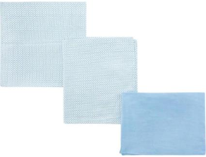 Lençóis para Berço  Be Giraffe Azul (3Ps - 100x165 cm)