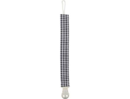 Porta-Chupetas  Vichy Cinza (2x21.5 cm)