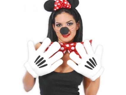 Luvas  Minnie (Tam: Tamanho Único)