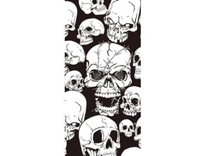Decorações de Halloween  Caveira para Porta (75x150 cm)