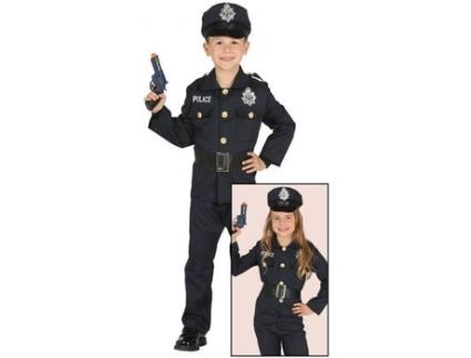 Fato de Menino  Polícia Azul (Tam: 5 a 6 anos)