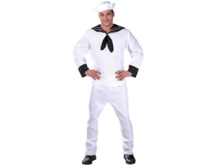 Fato de Homem  Marinheiro Branco (Tam: XL)