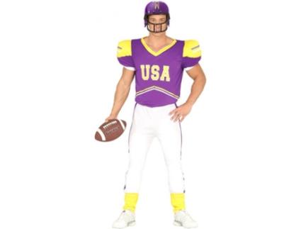 Fato de Homem  Quarterback Usa (Tam: L)