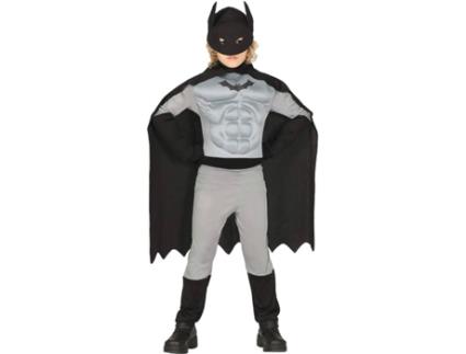 Fato de Menino  Batman Cinzento (Tam: 5 a 6 anos)