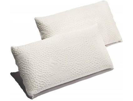 Conjunto de 4 Almofadas  Viscoelástico Aloe Vera Efeito Anti-stress (80 x 40 cm)