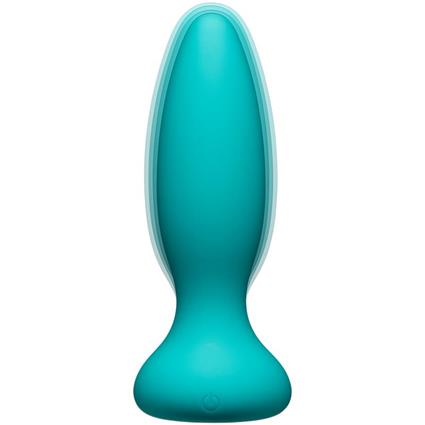 PLUGUE ANAL CONTROLE REMOTO VIBE INICIANTE TURQUESA