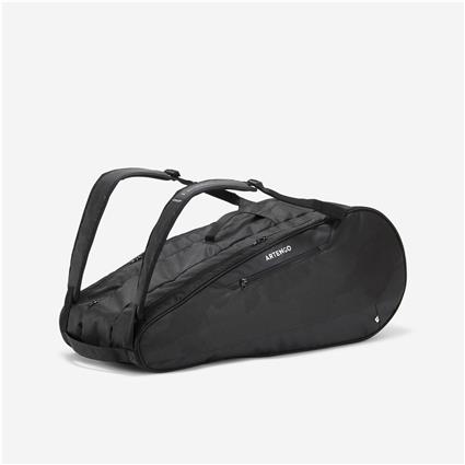 Saco de ténis - Artengo XL TEAM 12 Raquetes Preto Cinzento