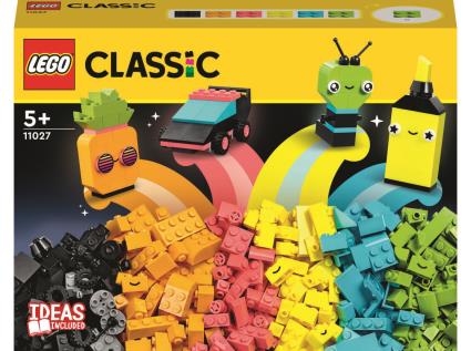 Diversão Criativa Lego Classic Tons Néon