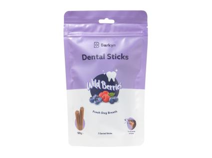 Snacks Cão Barkyn Dental Frutos Vermelhos Raças Médias E Grandes 180g