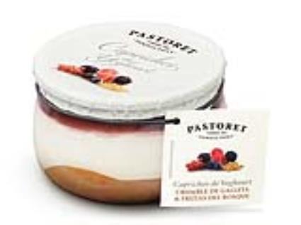 Iogurte Pastoret Crumble E Frutos Bosque 150g