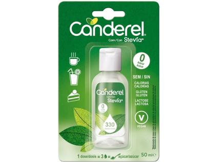 Adoçante Natural Canderel Stevia Líquido 50 Ml