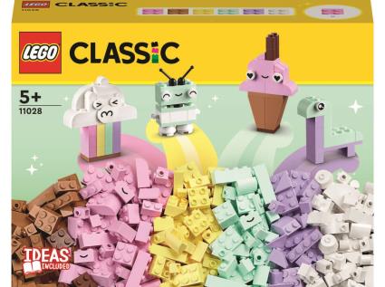 Diversão Criativa Lego Classic Tons Pastel