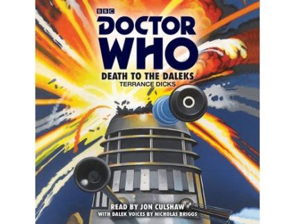 Livro doctor who death to the daleks de terrance dicks (inglês)
