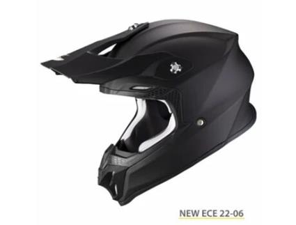 Capacete de motocicleta Scorpion VX-16 Evo Air Solid ECE 22-06
