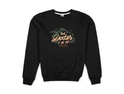 Sweatshirt para Homem THE DUDES (L - Algodão - Preto)