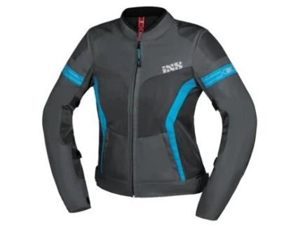 Blusão para Motociclismo para Mulher IXS (D3XL - Poliéster - Cinzento)