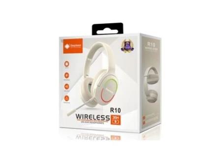 Auscultadores Gaming Wireless Deepbass R10 Sand